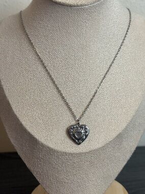Handmade Silver Heart Necklace | Waterproof & Tarnish Resistant